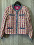 Ecru Tweed Jacket Size Small